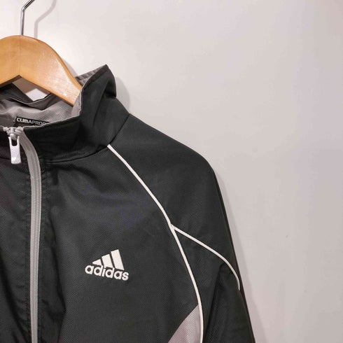 アディダス adidas 00s Y2K ロゴ刺繍 パイピング バイカラー トラックジャケット メンズ JPN:L