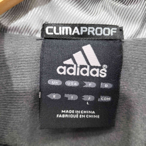 アディダス adidas 00s Y2K ロゴ刺繍 パイピング バイカラー トラックジャケット メンズ JPN:L