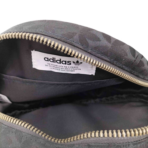 アディダスオリジナルス adidas Originals Trefoil Monogram Jacquard Round Bag トレフォイル モノグラム ジャカード ラウンドバッグ レディース
