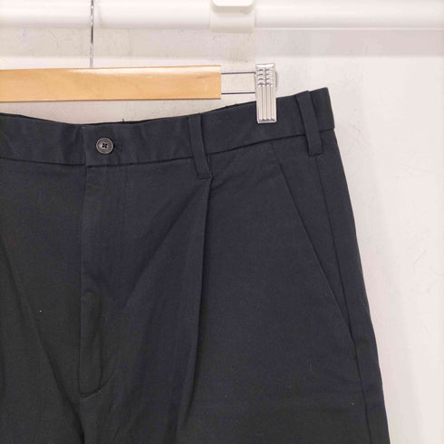 ムジルシリョウヒン 無印良品 ストレッチチノタックワイドパンツ メンズ 82cm