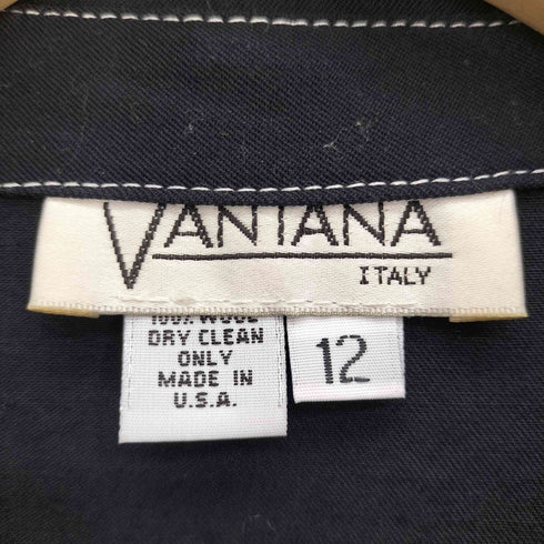 vaniana USA製 ウールシャツ レディース US:12