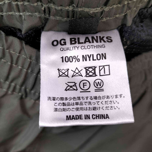 og blanks ナイロンパンツ メンズ JPN:L