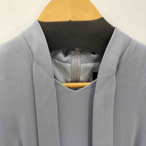 アンタイトル UNTITLED バックサテンジョーゼットワンピース レディース JPN:1