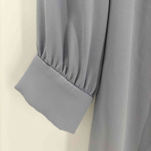 アンタイトル UNTITLED バックサテンジョーゼットワンピース レディース JPN:1