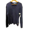 ポロバイラルフローレン Polo by RALPH LAUREN 90S ポニー無し リブ編み エルボーパッチ Vネック リブニット セーター 肉厚 ビックサイズ メンズ import:L