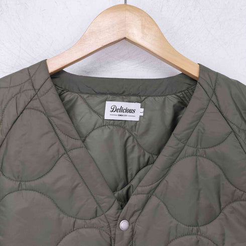 デリシャス Delicious シンサレート キルティングジャケット メンズ import:L