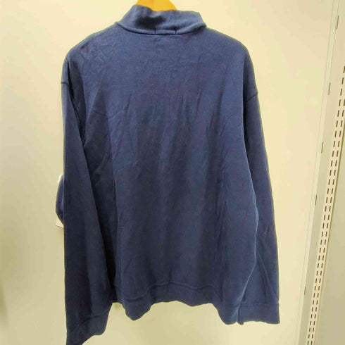 ポロラルフローレン POLO RALPH LAUREN ポニー刺繍 ハーフジップ スウェット トレーナー ビックサイズ メンズ XXL