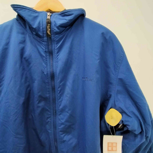 エルエルビーン L.L.Bean 90S ロゴ刺繍 裏地フリース Warm Up Jacket ウォームアップジャケット Three-Season Jacket 3シーズンジャケット ブルゾン ビックサイズ メンズ import:XL