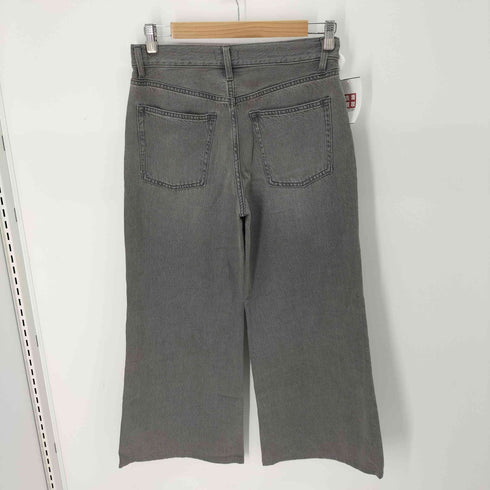 ユニクロ UNIQLO ドレープワイドフレアジーンズ レディース 26