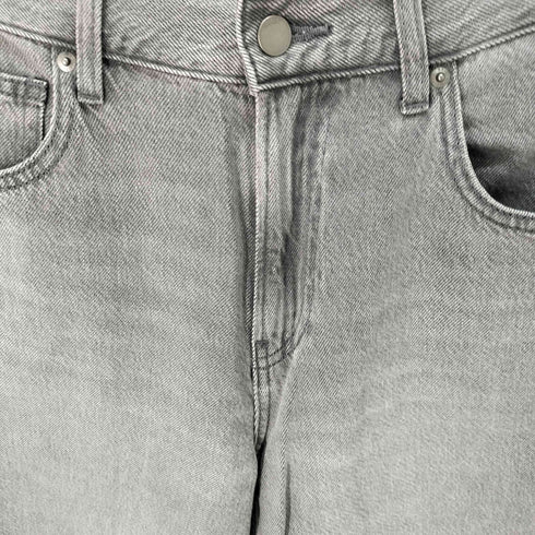 ユニクロ UNIQLO ドレープワイドフレアジーンズ レディース 26