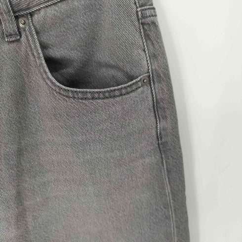 ユニクロ UNIQLO ドレープワイドフレアジーンズ レディース 26