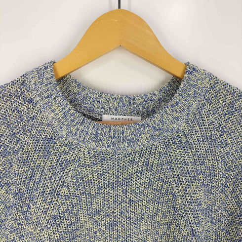 マカフィー MACPHEE ギマコットン クルーネックプルオーバー レディース JPN:S