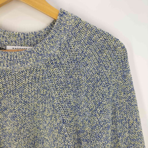 マカフィー MACPHEE ギマコットン クルーネックプルオーバー レディース JPN:S