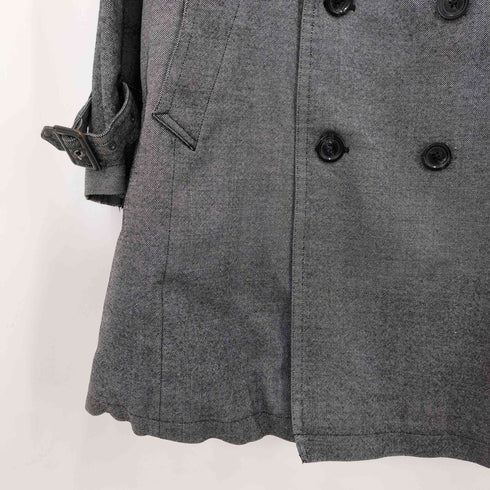 バーバリーブラックレーベル BURBERRY BLACK LABEL 裏地 チェック ライナー付き トレンチコート メンズ JPN:XL