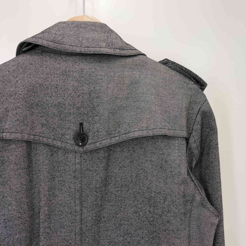 バーバリーブラックレーベル BURBERRY BLACK LABEL 裏地 チェック ライナー付き トレンチコート メンズ JPN:XL