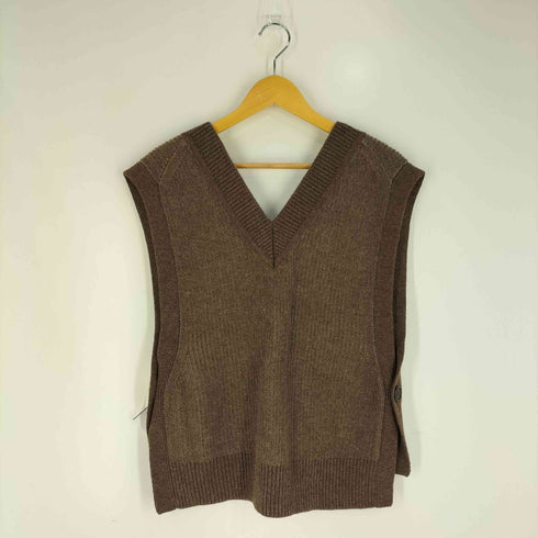 ビューティーアンドユースユナイテッドアローズ BEAUTY & YOUTH UNITED ARROWS Wool Blend V-neck Vest レディース