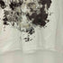 sun mate エンブレム シルバーペイントデザインb クルーネック半袖tシャツ カットソー y2k レディース