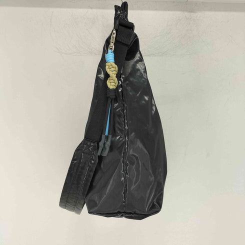 アメリ AMERI 25SS DX Easy Carry TTE W/CHRM〔Black Shine AM〕ブラックシャインアメリ ナイロン ショルダーバッグ レディース