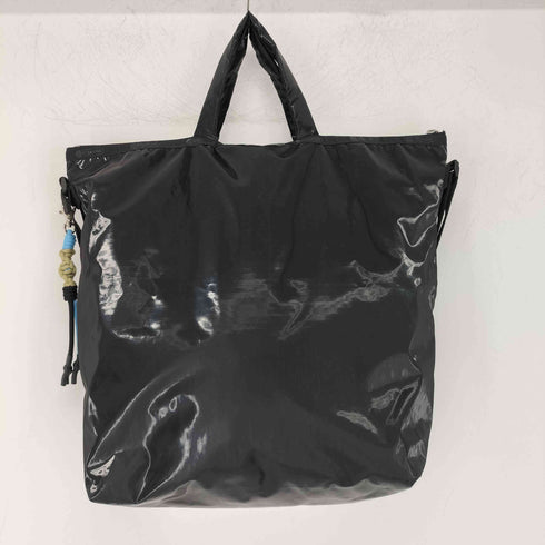 アメリ AMERI 25SS DX Easy Carry TTE W/CHRM〔Black Shine AM〕ブラックシャインアメリ ナイロン ショルダーバッグ レディース