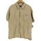 ドッカーズ DOCKERS 90S シンプルチェック リネン混 レーヨン S/S 開襟 オープンカラー シャツ メンズ import:XL