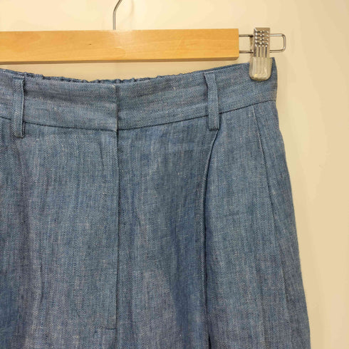 ユナイテッドアローズ UNITED ARROWS conte デニムライク タック ワイドパンツ レディース