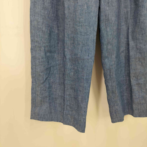 ユナイテッドアローズ UNITED ARROWS conte デニムライク タック ワイドパンツ レディース