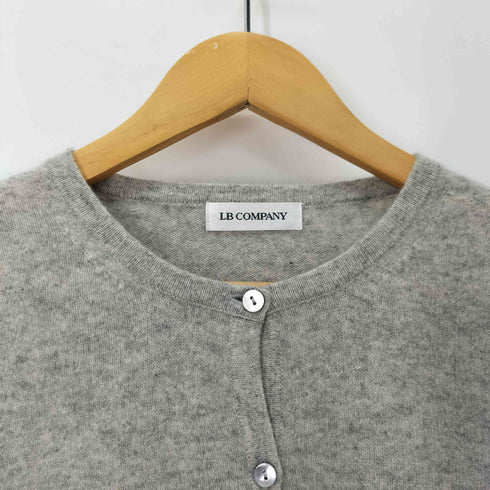 lb company カシミヤ100 pure cashmere カーディガン レディース ONE SIZE