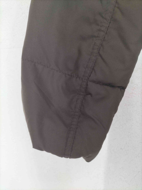 アバクロンビーアンドフィッチ Abercrombie & Fitch 裾ロゴ刺繍ダウンコート レディース S