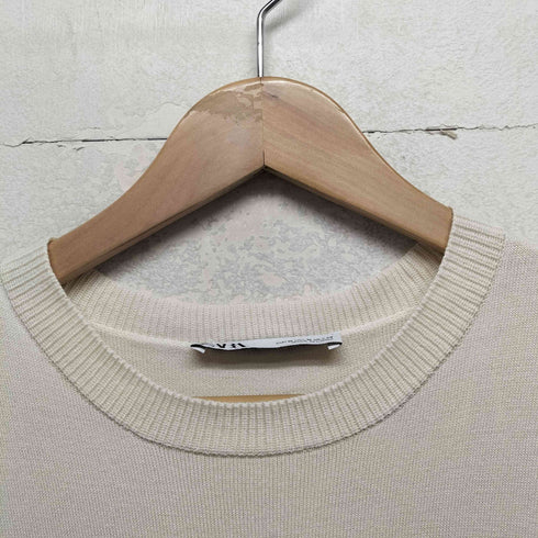 ザラ ZARA ロングニット ストライプ ノースリーブワンピース レディース import:M