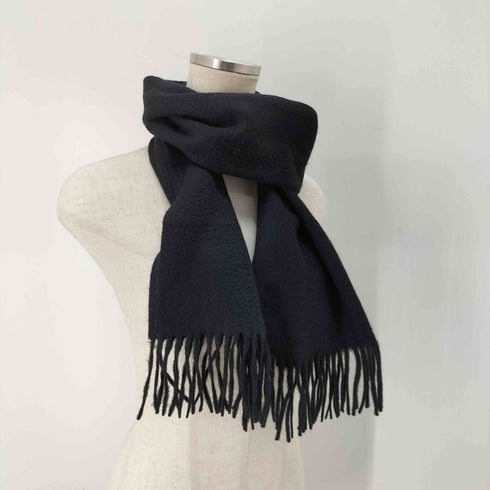 Clothing カシミヤ100 pure cashmere フリンジマフラー メンズ ONE SIZE