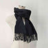 Clothing カシミヤ100 pure cashmere フリンジマフラー メンズ ONE SIZE