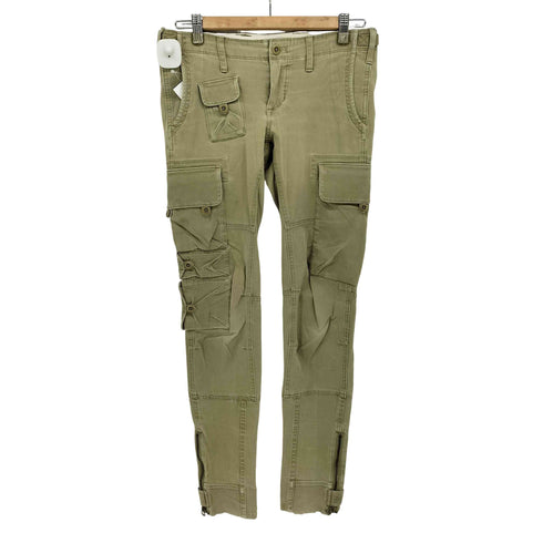 ラルフローレン RALPH LAUREN 裾ジップ サイドアジャスター マルチポケット カーゴパンツ レディース 4
