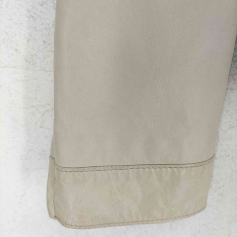 アンタイトル UNTITLED ラムレザーシングルライダースジャケット レディース 2