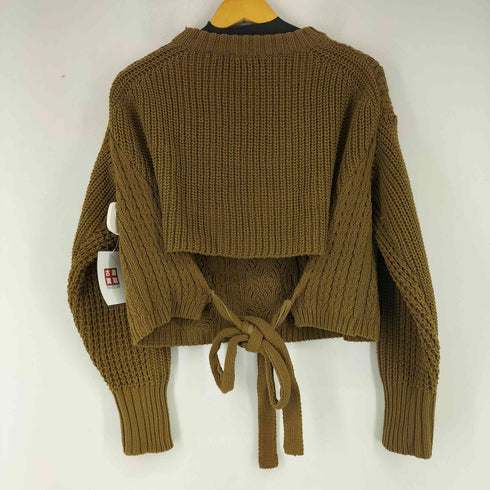 ドレスレイブ DRESSLAVE リボン ケーブルニット レディース 38