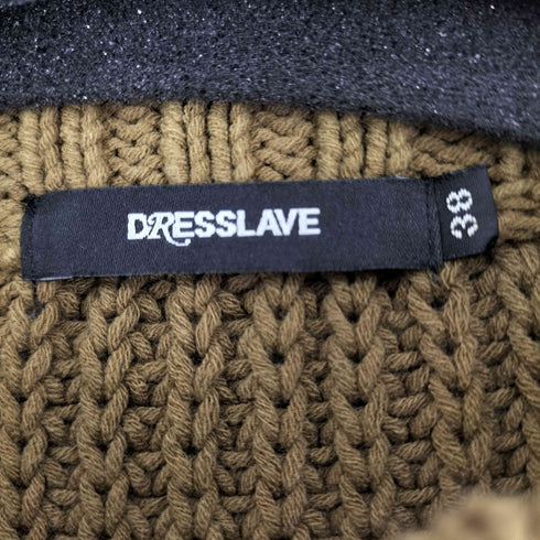 ドレスレイブ DRESSLAVE リボン ケーブルニット レディース 38