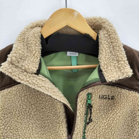 エーグル AIGLE ジップアップフリースベスト メンズ JPN:M