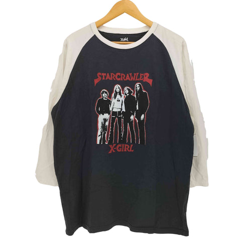 エックスガール X-girl 20SS Starcrawler RAGLAN TEE レディース JPN:XL