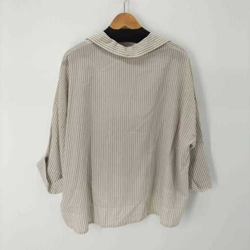 ROSSO35 S/S ストライプ スキッパーブラウス レディース JPN:42