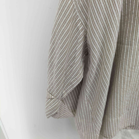 ROSSO35 S/S ストライプ スキッパーブラウス レディース JPN:42