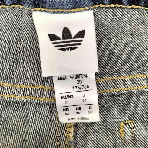 アディダス adidas ルーズ デニムパンツ レディース 30