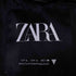 ザラ ZARA フェイクレザー パフ ベスト 裾ドローコード レディース import:L