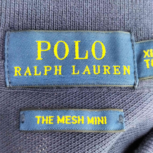 ポロラルフローレン POLO RALPH LAUREN THE MESH MINI ポニー 刺繍 ミニ S/S ポロシャツ ワンピース レディース import:XL