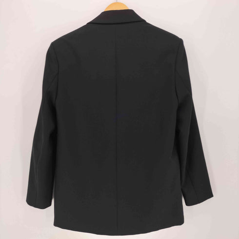 ザラ ZARA ピークドラペル ダブルブレスト テーラードジャケット レディース import:S