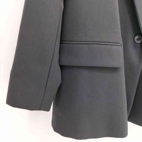 ザラ ZARA ピークドラペル ダブルブレスト テーラードジャケット レディース import:S