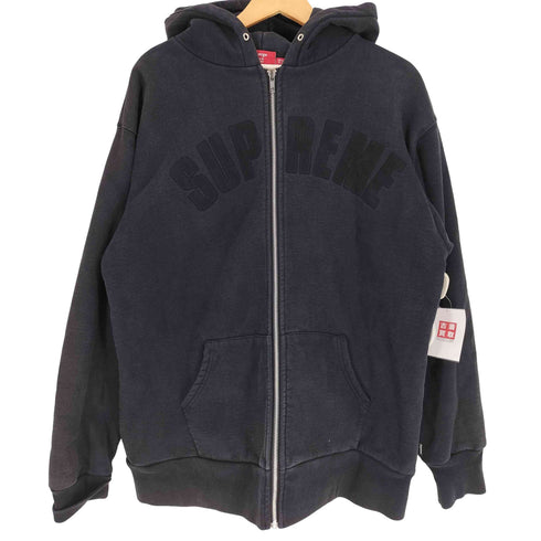 シュプリーム Supreme 00S Arc Logo Thermal Zip Up Sweatshi アーチロゴ ジップアップ パーカー 裏地 サーマル メンズ import:XL
