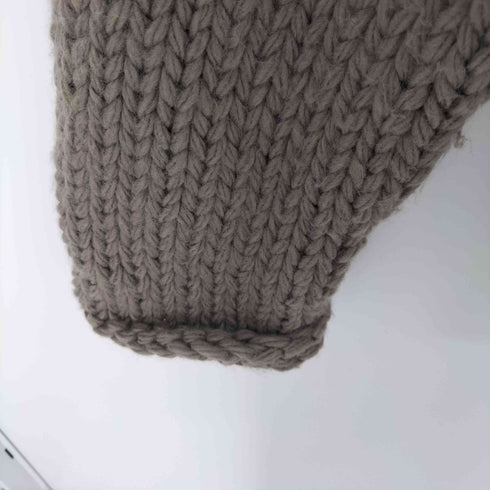 SENSEERA Oversized chunky knit sweater メンズ JPN:M