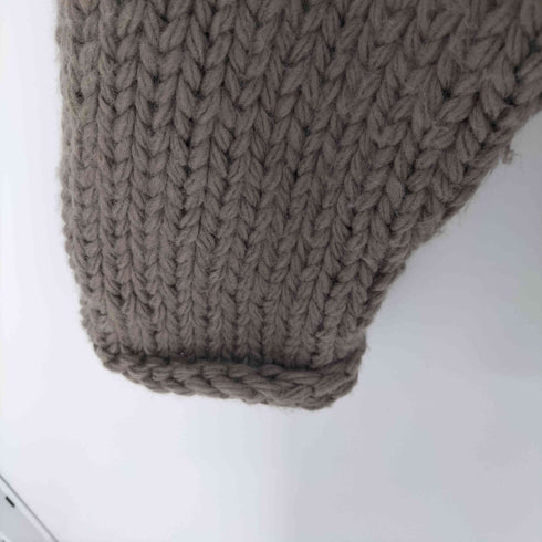 SENSEERA Oversized chunky knit sweater メンズ JPN:M
