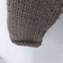 SENSEERA Oversized chunky knit sweater メンズ JPN:M