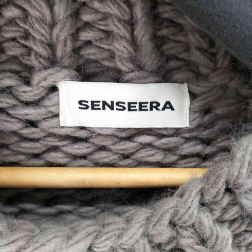 SENSEERA Oversized chunky knit sweater メンズ JPN:M