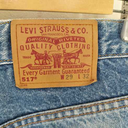 リーバイス Levis 90S USA製 554刻印 517 ブーツカット デニムパンツ メンズ W29
